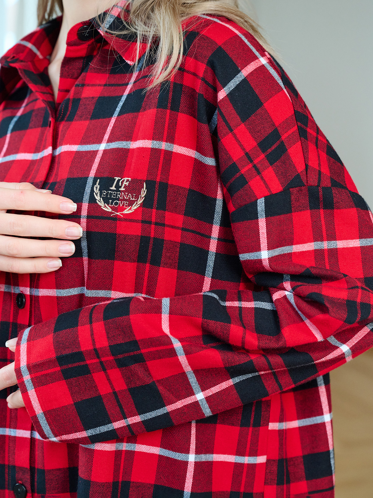 Сорочка домашняя Indefini (Арт. 5200SDX) Сорочка домашняя Indefini (Арт. 5200SDX)